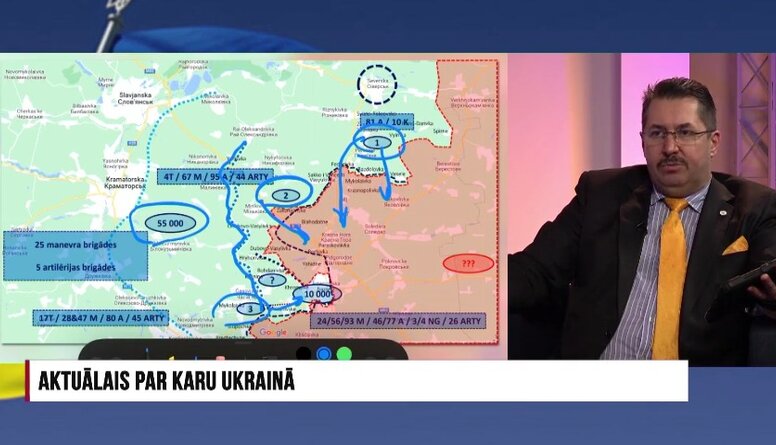 Igors Rajevs: Avdiivka ir viena no galvenajām Ukrainas aizsardzības pozīcijām