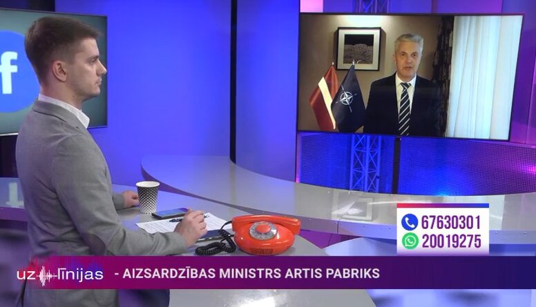 Artis Pabriks par Baltijas jūras piekrastes aizsardzības stiprināšanu