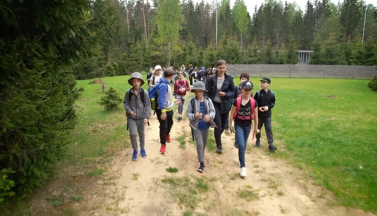 "Rīgas meži" vides izglītības programma "Zaļā klase"