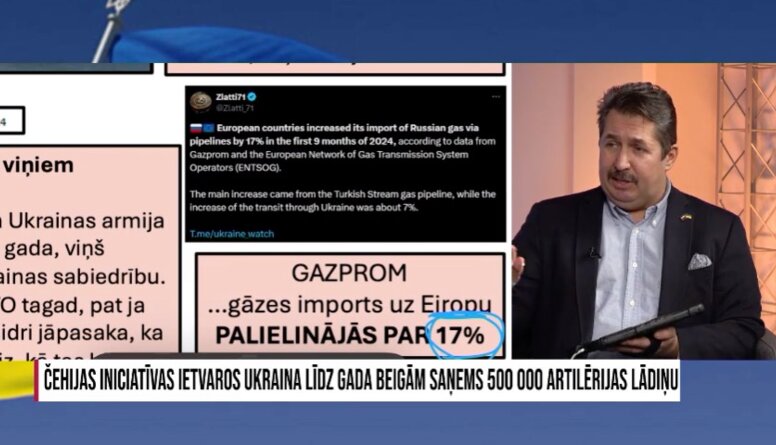 Rajevs: Ja pat "Gazprom" stāsta pekstiņus, tāpat tas ir slikti