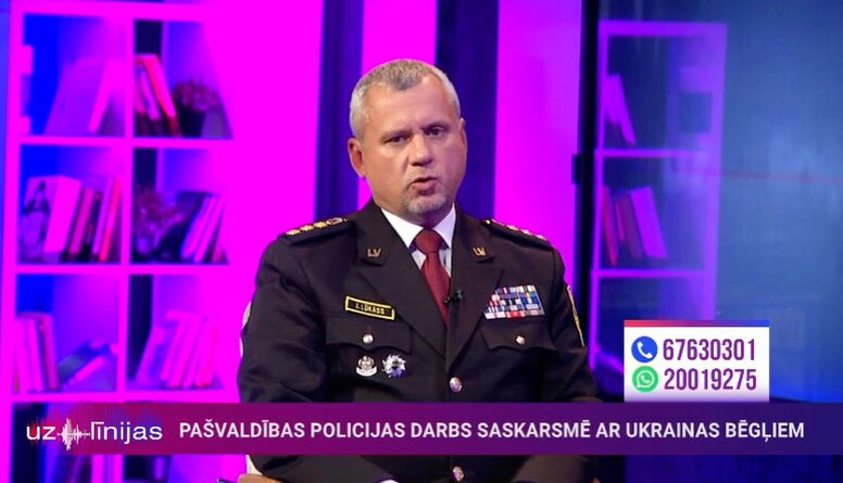 Rīgas pašvaldības policijas darbs saskarsmē ar agresijas izpausmēm pret Ukrainas bēgļiem