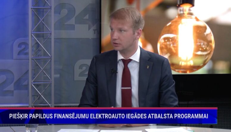 Kaspars Melnis par elektroauto iegādes atbalsta programmu