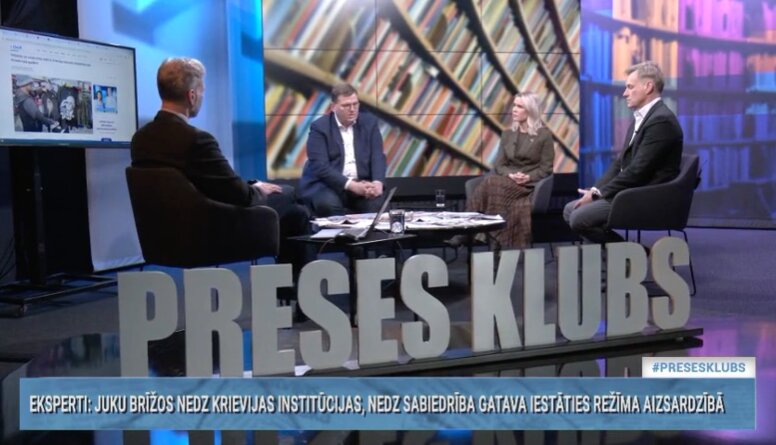 Juris Pūce: Ilūziju laikmets ir beidzies. Nav nekāda cita ceļa, kā aizsargāt sevi