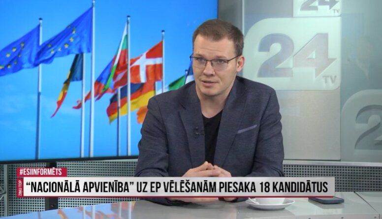 "Nacionālā Apvienība" uz EP vēlēšanām piesaka 18 kandidātus