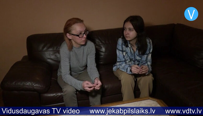 Ģimene no Ukrainas pamazām iedzīvojas Līvānos