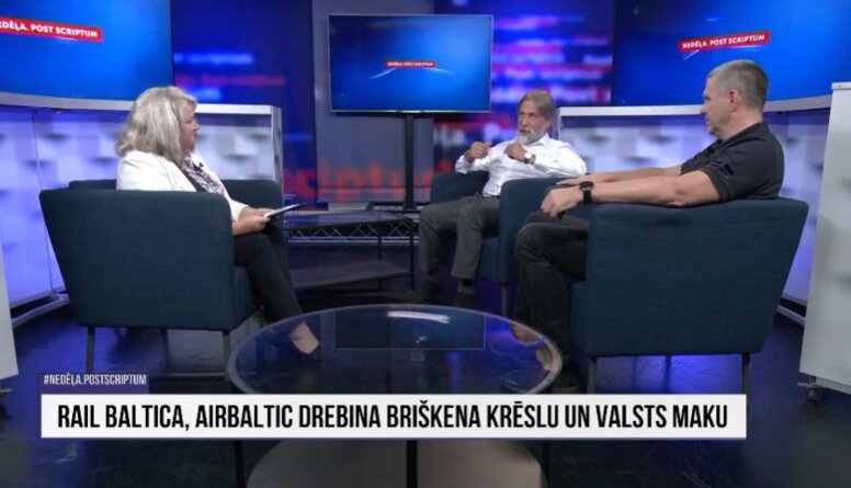 "Rail Baltica", "airBaltic" drebina Briškena krēslu un valsts maku