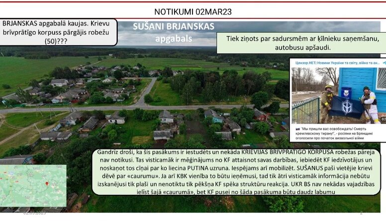 Jānis Slaidiņš: Informatīvo telpu sašūpoja notikumi Brjanskas apgabalā