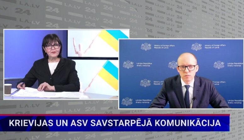 Ārlietu ministrijas valsts sekretārs komentē Krievijas un ASV savstarpējo komunikāciju