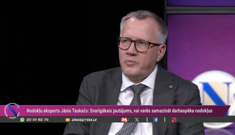 Finanšu ministrs par nodokļu izmaiņu plāniem Latvijā