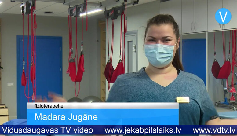 Jēkabpils reģionālajā slimnīcā atver jaunas fizoterapijas telpas