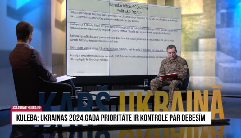 Francijas prezidents dosies vizītē uz Ukrainu un Francija piegādās "Scalp" raķetes