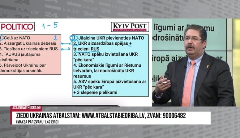 Igors Rajevs: Ja mēs gribam, lai Ukraina uzvarētu, vārdiem un darbiem ir jāsakrīt