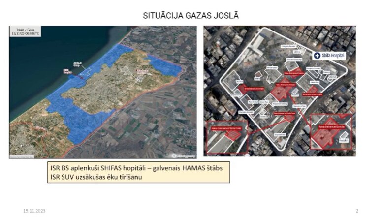 Jānis Slaidiņš komentē jaunāko informāciju par situāciju Gazā un Izraēlā