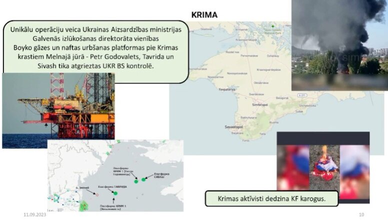 Unikālā operācijā ukraiņu vienības atguvušas gāzes un naftas urbšanas platformas pie Krimas