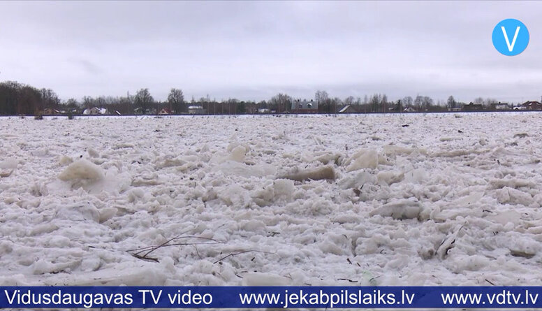Daugavā pie Jēkabpils ūdens līmenis vēl nedaudz paaugstinājies