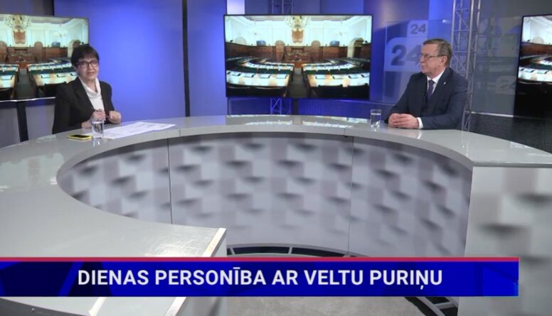 24.01.2024 Dienas personība ar Veltu Puriņu