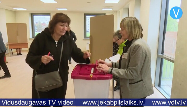 Jēkabpils novadā visvairāk balsu ieguvusi Zaļo un zemnieku savienība