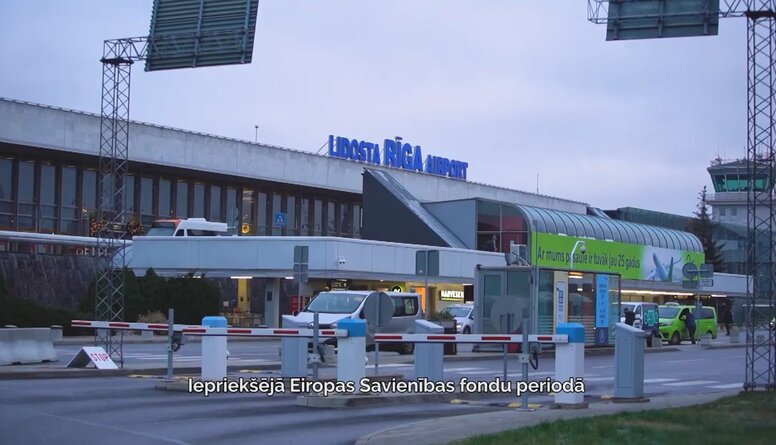 Eiropas Savienības fondu izlietojums drošības uzlabošanai "Rīgas" lidostā