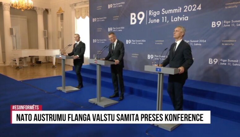11.06.2024 Rīgā pirmo reizi notiek NATO Austrumu flanga valstu samits