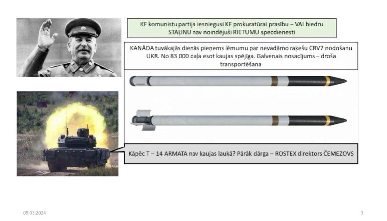 Krievijā atkal uzvirmo jautājumi par Staļina nāves iemeslu