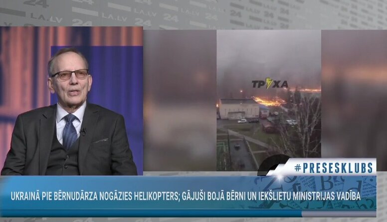 Aleksandrs Kiršteins par traģisko helikoptera avāriju Ukrainā