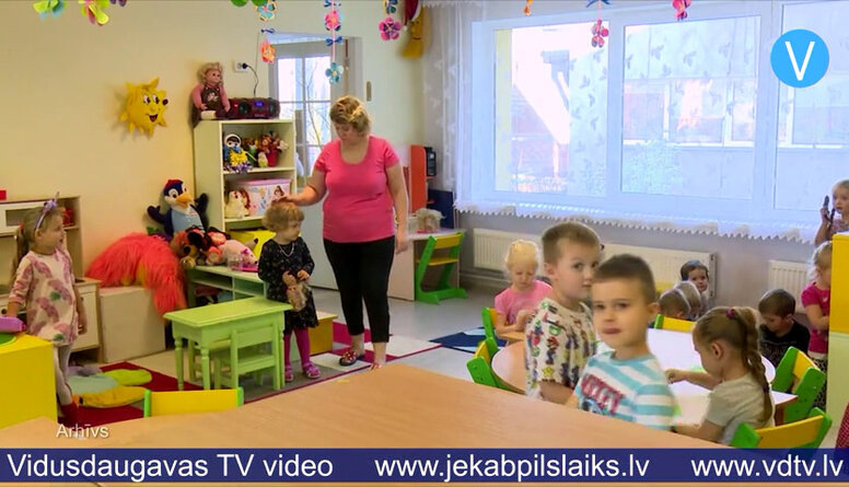 Šovasar Jēkabpils bērnudārzi strādās bez pārtraukuma