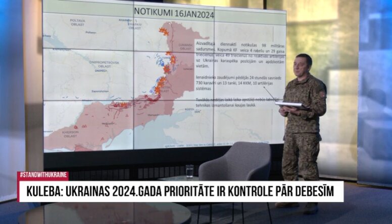 17.01.2024 Aktuālais par karadarbību Ukrainā 1. daļa