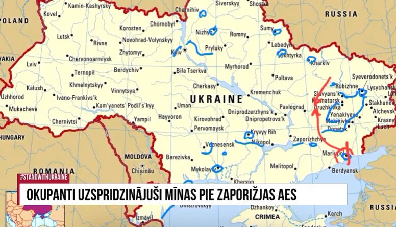 Kāds šobrīd ir Krievijas armijas mērķis Ukrainā?