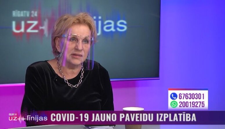 Infektoloģe Ludmila Vīksna par blaknēm pēc vakcinācijas pret Covid-19