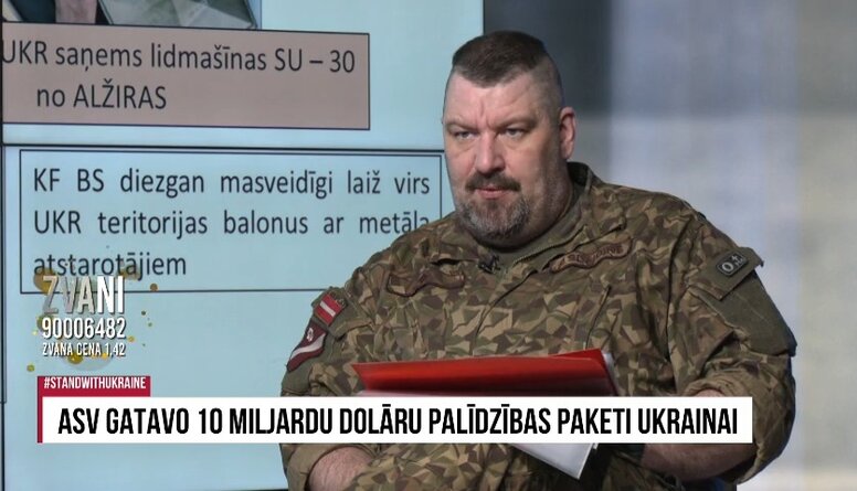 Liela Krievijas aviācijas aktivitāte pie NATO robežām un virs Ukrainas