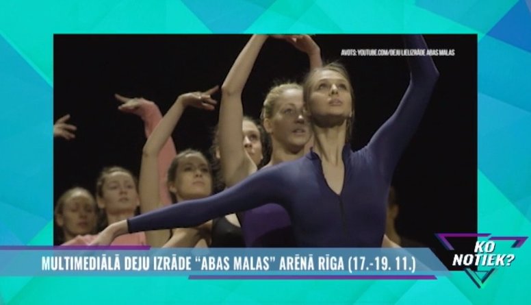 Novembrī Arēnu Rīga ieskandinās multimediālā deju izrāde "Abas malas"