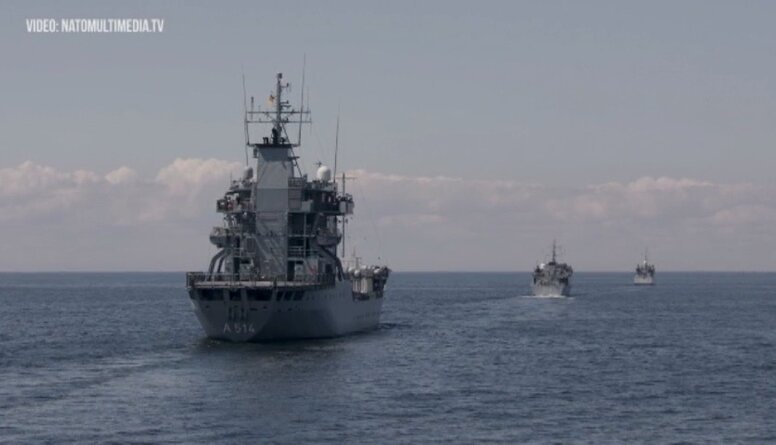 Baltijas jūrā norisinājās Starptautiskās militārās mācības "Baltops 2020"