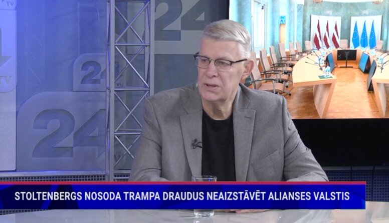 Tramps izteicis draudus neaizstāvēt alianses valstis - komentē Valdis Zatlers