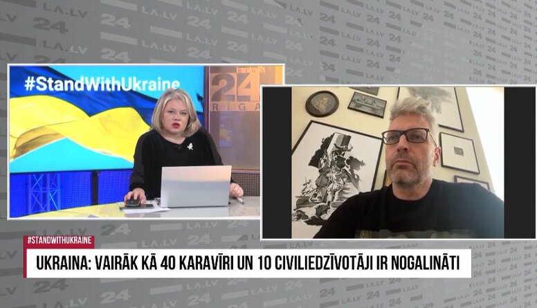 Lato Lapsa: Militārā palīdzība Ukrainai ir mikroskopiska – tas ir nožēlojami un smieklīgi