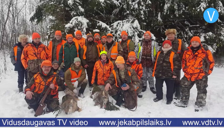 Jēkabpils novada Saukas pagastā nomedīti divi vilki