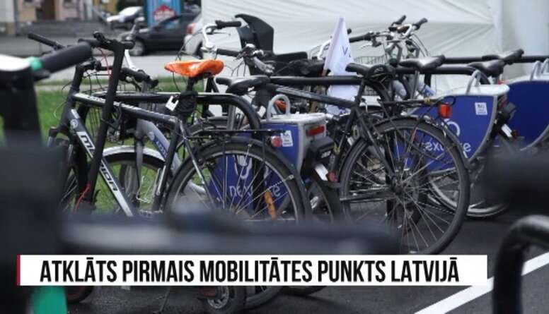 Atklāts pirmais mobilitātes punkts Latvijā