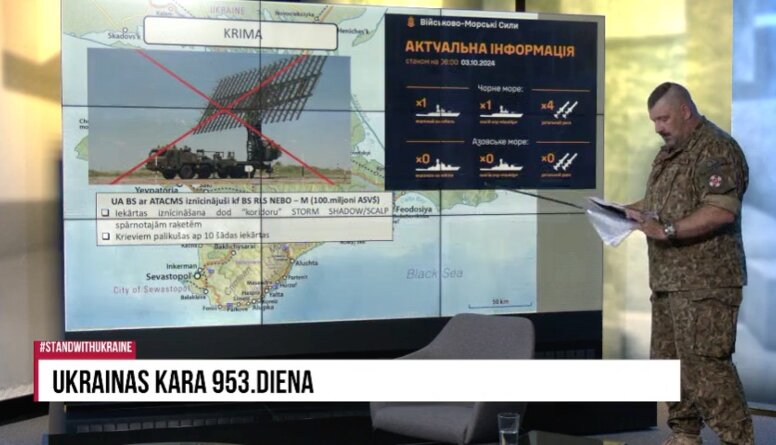 Ukraiņi iznīcinājuši okupantu radiolokācijas staciju NEBO-M