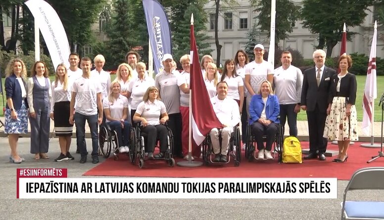 Speciālizlaidums: Iepazīstina ar Latvijas komandu Tokijas paralimpiskajās spēlēs