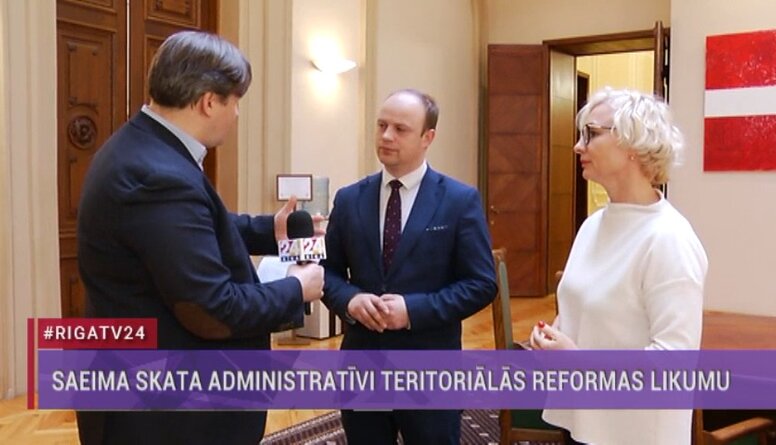 Speciālizlaidums:  Saeima skata administratīvi teritoriālās reformas likumu 3. daļa