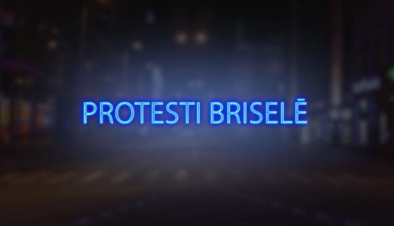 Tvitersāga: Protesti Briselē