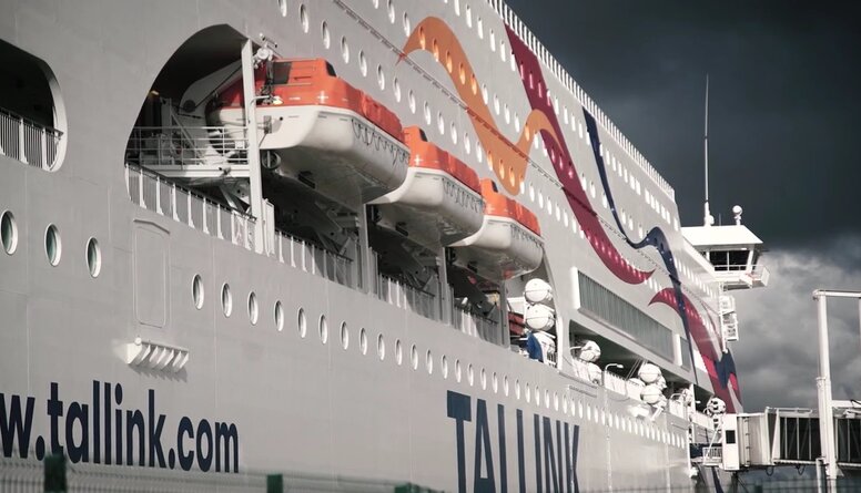 Tallink Grupp kuģis Baltic Queen pirmo reizi ierodas Rīgā