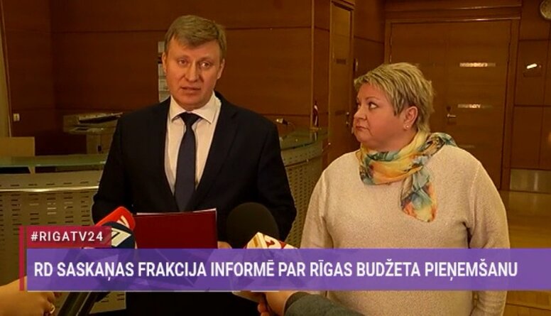 RD “Saskaņas” frakcija gatava pieņemt Rīgas budžetu tikai pēc Burova atlaišanas