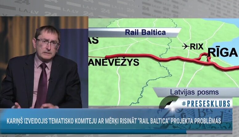Tālis Linkaits par "Rail Baltica": Ja negrib risināt problēmas, tad veido darba grupas
