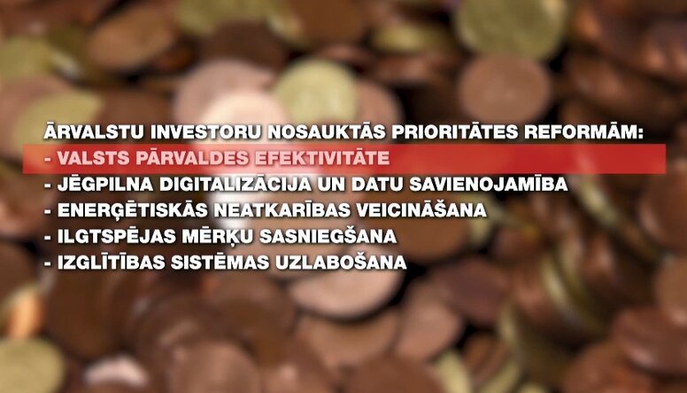 Ārvalstu investoru ieskatā Latvijā notiek mērens haoss