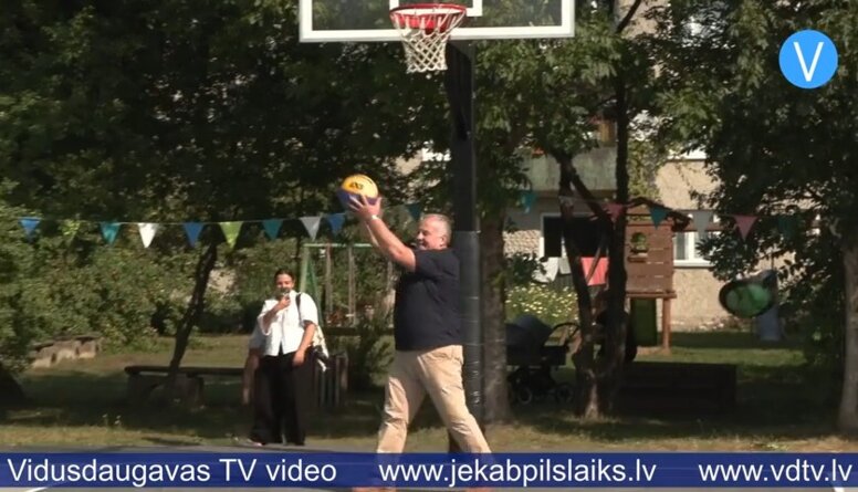 Rudzātu jaunajā 3x3 basketbola laukumā norisinās pirmais turnīrs