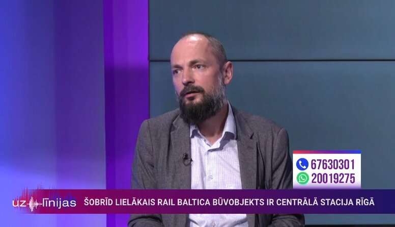 Vingris: Rīgas lidosta ir neatņemama "Rail Baltica" līnijas sastāvdaļa