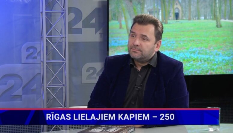 Juris Millers stāsta par Rīgas Lielo kapu rašanos