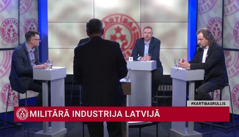 Diskusija par militāro krājumu veidošanu Latvijā