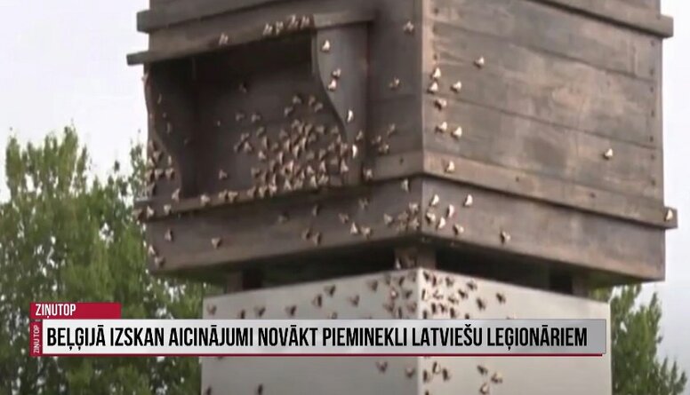 Beļģijā izskan aicinājumi novākt pieminekli latviešu leģionāriem