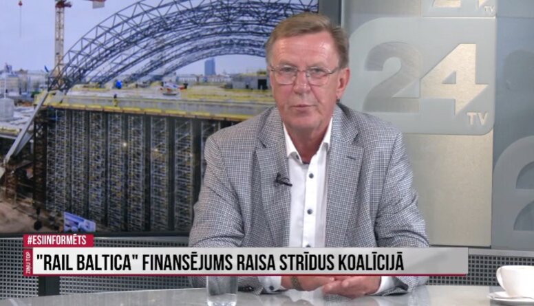 Kučinskis komentē koalīcijas strīdus par finansējuma rašanu "Rail Baltica" projektam